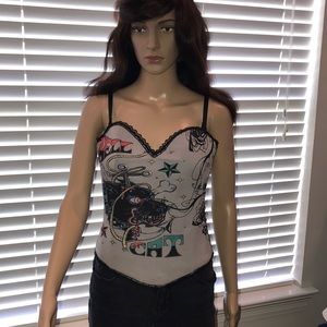 Extra large Corsets that fit like a medium new without tags graphic design